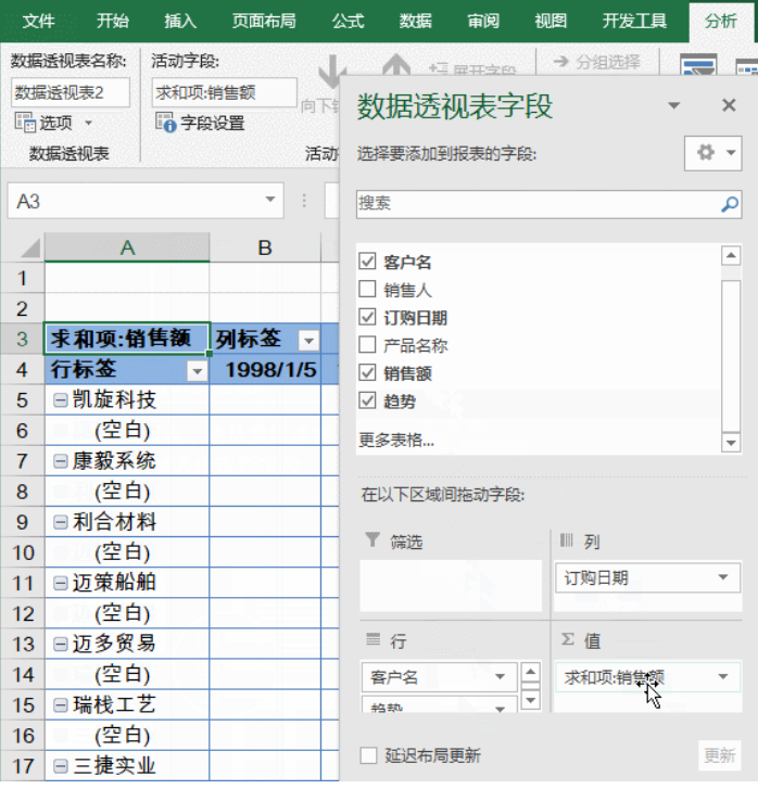 如何制作一张简单上档次的销售分析图？插图10