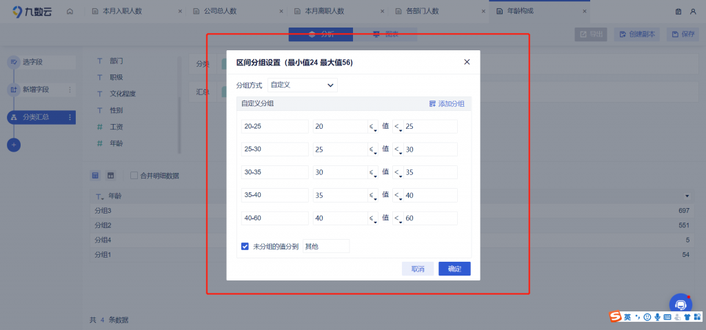 HR，快来用数据可视化分析工具制作一张人事管理仪表板吧！插图9