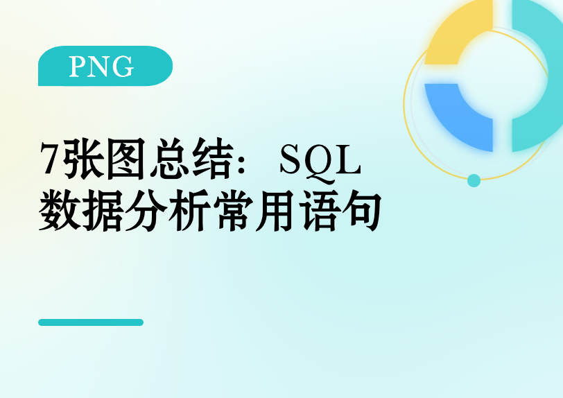 7张图总结：SQL 数据分析常用语句缩略图