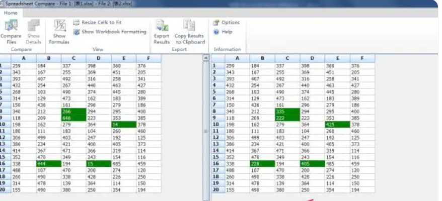 如何对比两个excel表格的差异——九数云BI缩略图