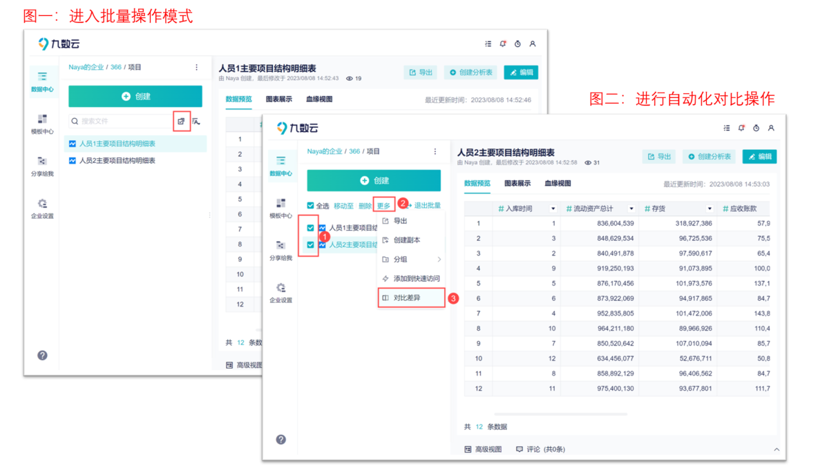 快速搞定2个excel表格数据对比的实用技巧