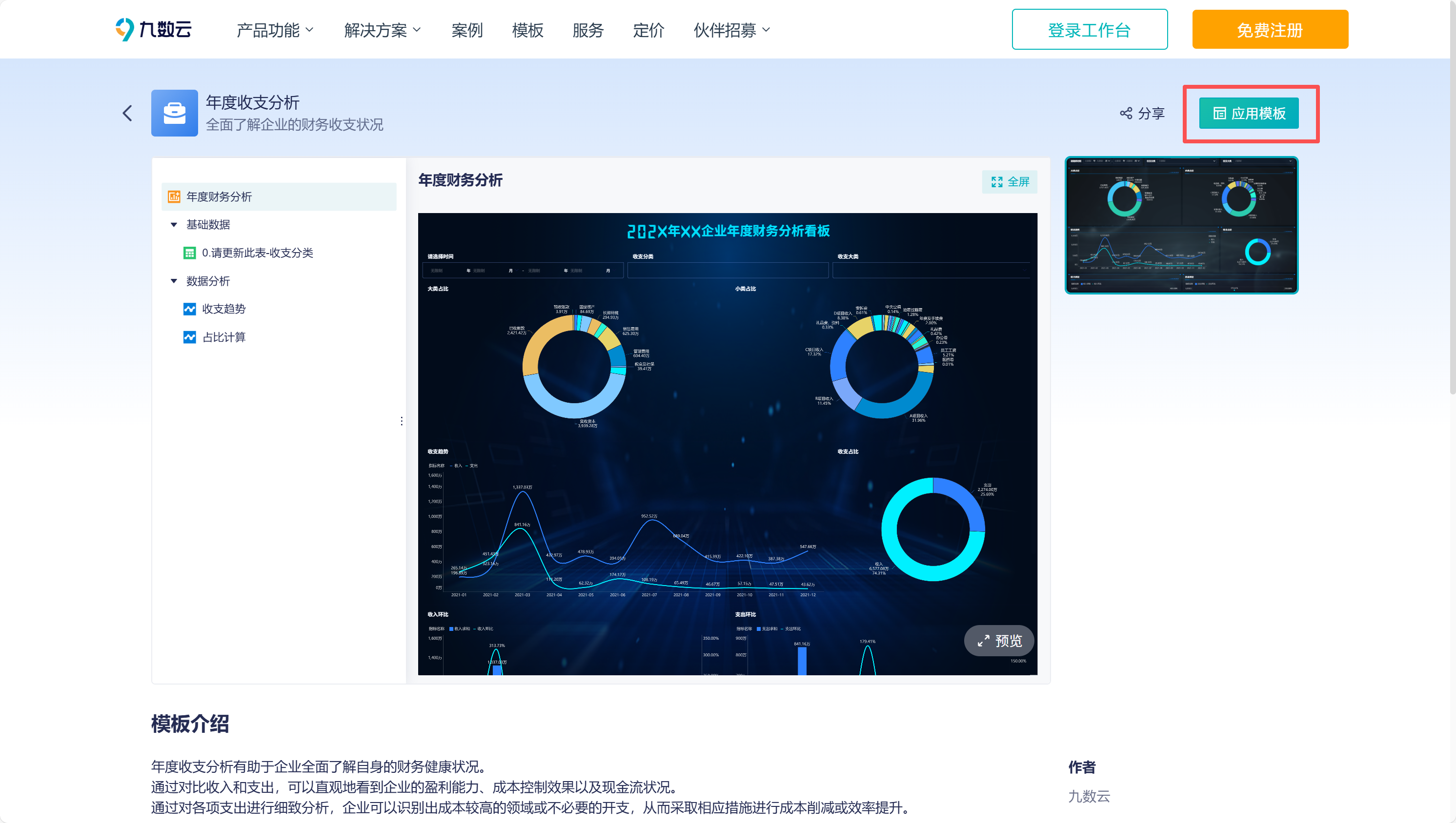 财务必看！专业的财务分析模板分享！插图2