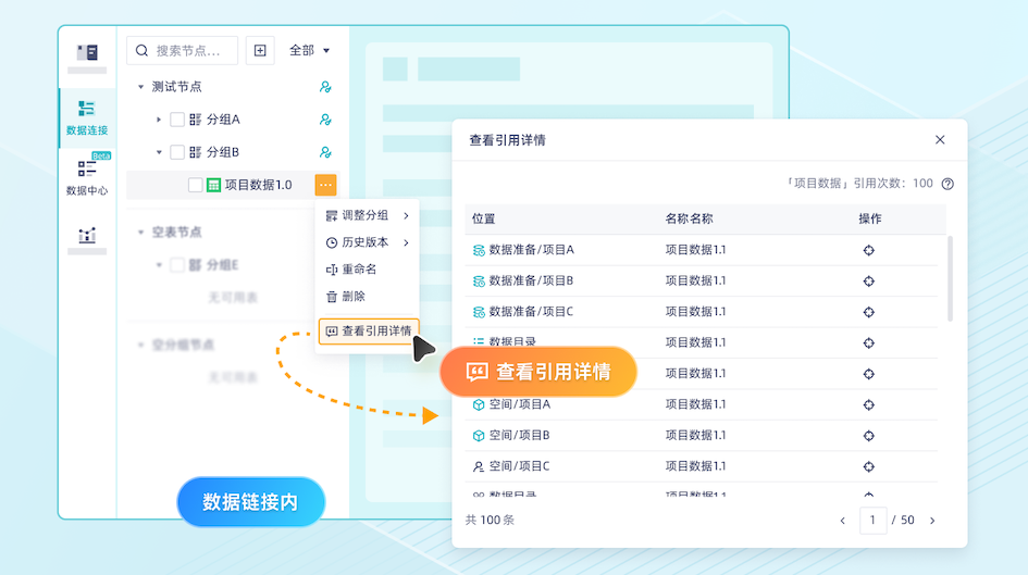 更新公告｜数据连接和数据目录新增「查询引用详情」，多项分析表、图表Pro优化插图