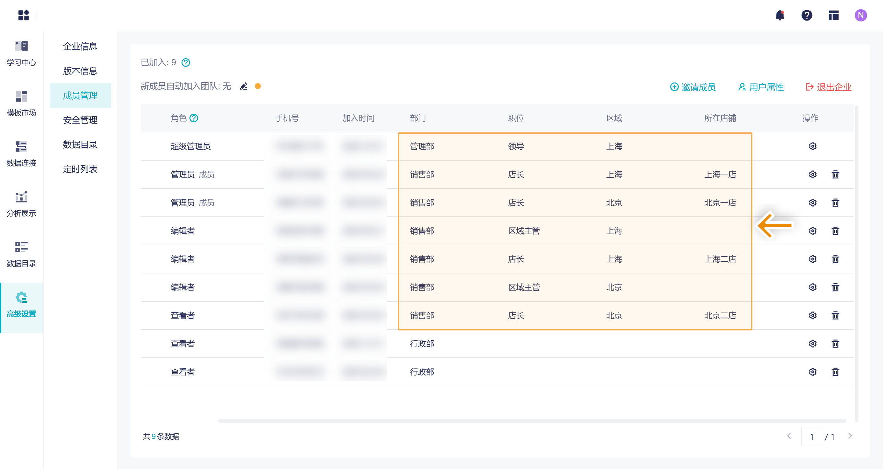 如何分析销售数据，让业务员只能看到自己负责的那部分数据？插图1