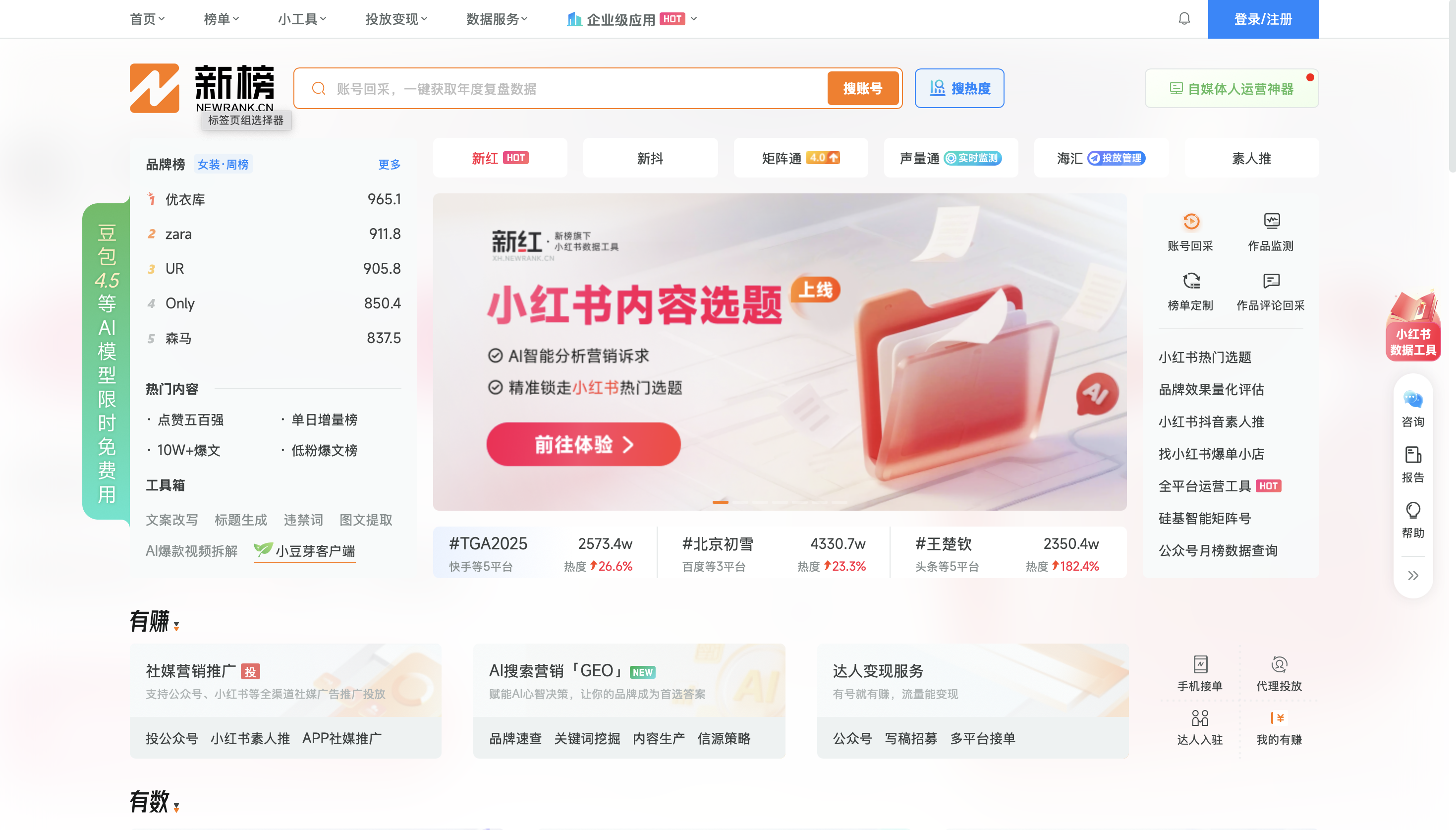 5款微信公众号数据分析工具推荐！插图