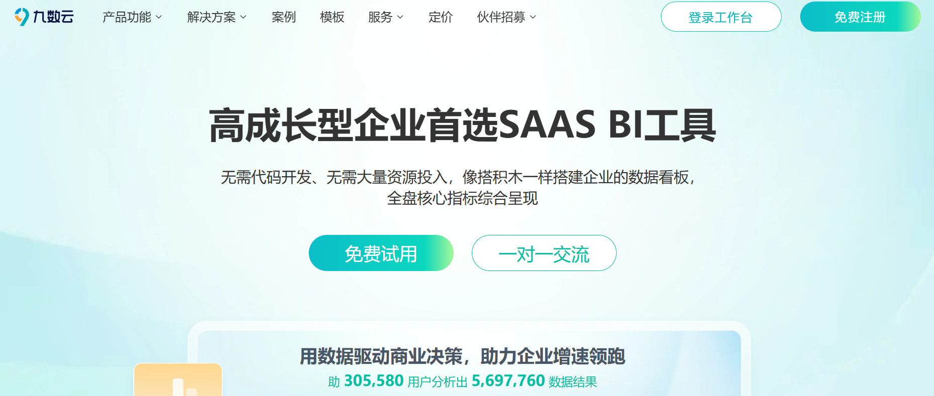 Tableau和Power BI学习成本太高?试试这个免费在线数据分析工具插图2 Tableau和Power BI学习成本太高?试试这个免费在线数据分析工具插图2
