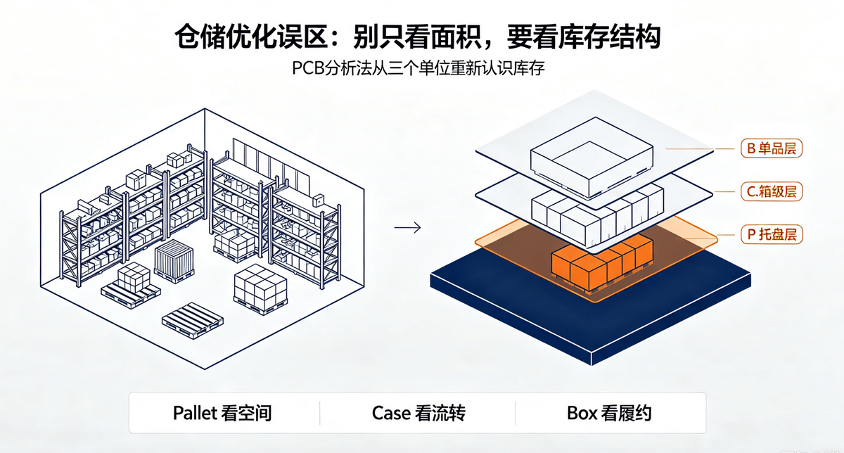 PCB分析：P、C、B生产数据三维拆解，找到仓储优化突破口插图1