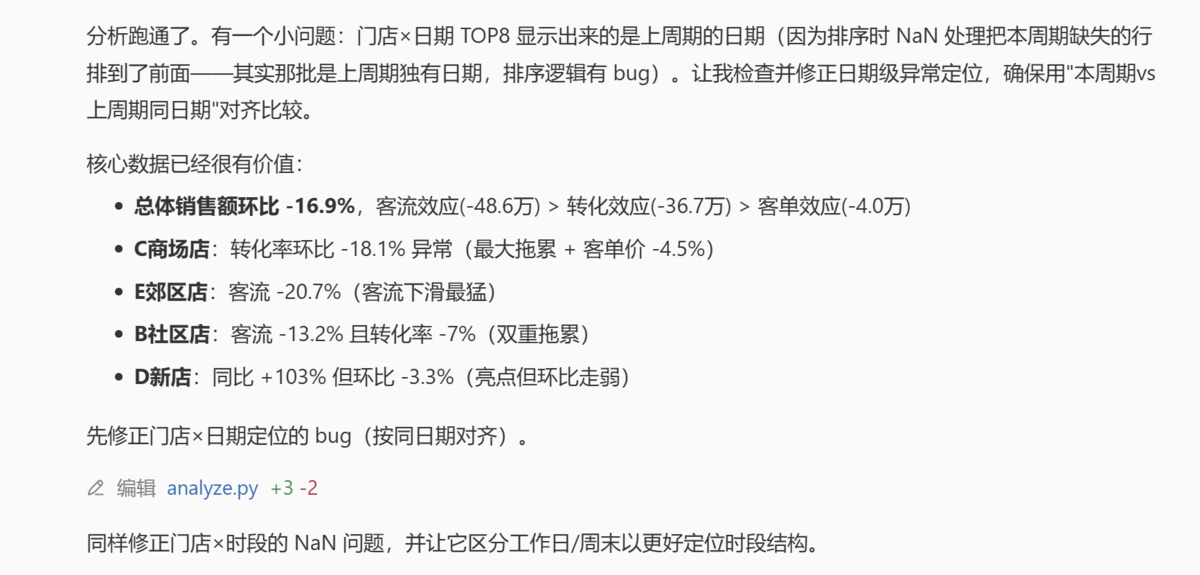 电商后台系统—门店经营复盘怎么用 WorkBuddy?这 8 条提示词复制就能用插图2 电商后台系统—门店经营复盘怎么用 WorkBuddy?这 8 条提示词复制就能用插图2
