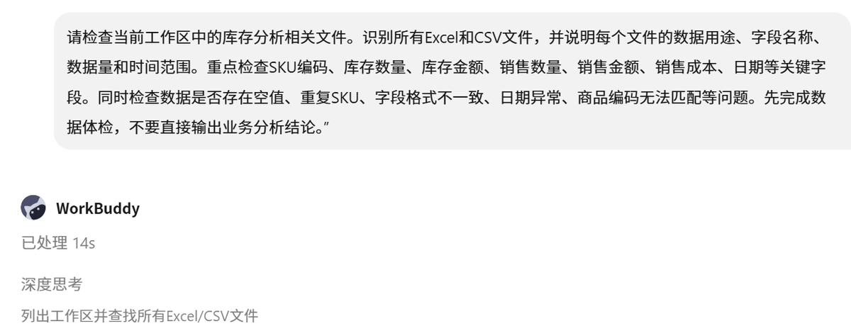 电商数据分析方法—WorkBuddy太神了!库存周转1分钟算完,从此告别加班!插图2 电商数据分析方法—WorkBuddy太神了!库存周转1分钟算完,从此告别加班!插图2